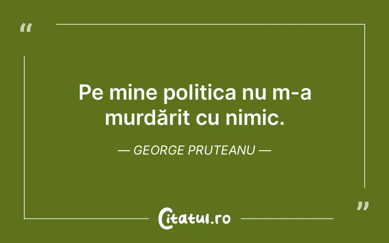 Citat George Pruteanu - citate viata