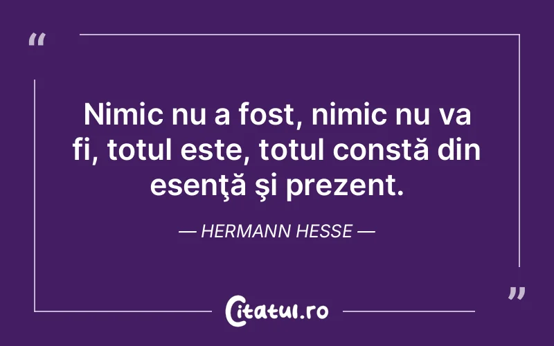 Citat Hermann Hesse - citate viata