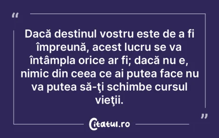 Nu putem înțelege lumea din jurul nost...
