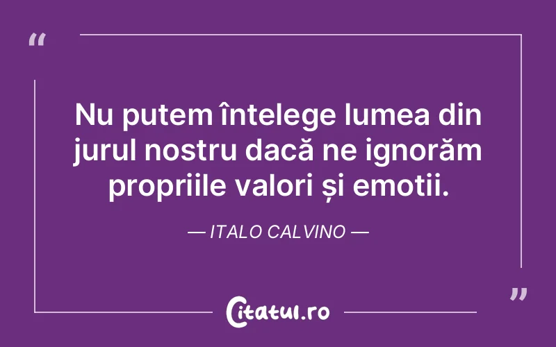 Citat Italo Calvino - citate viata