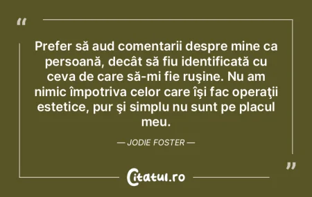 La început mă gândeam: trebuie să ex... La început mă gândeam: trebuie să ex...