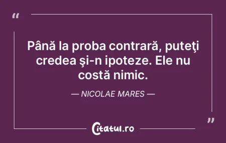A măsurat oare cineva calea de la nimic... A măsurat oare cineva calea de la nimic...