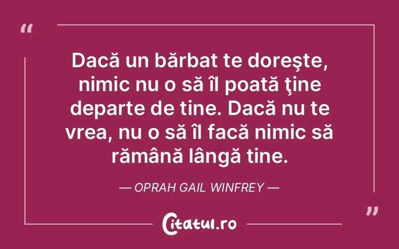 Citat Oprah Gail Winfrey - citate viata