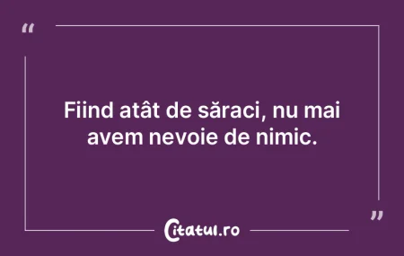 Nu ne îndoim de nimic; nici măcar de p...