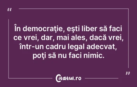 În S. U. A. te arestează pentru orice ...