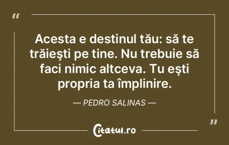 Uneori decorul nu spune nimic, aşa cum ...