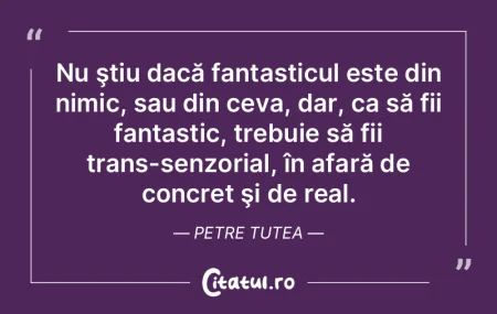 Pentru mine, un politician e unul cu ret...