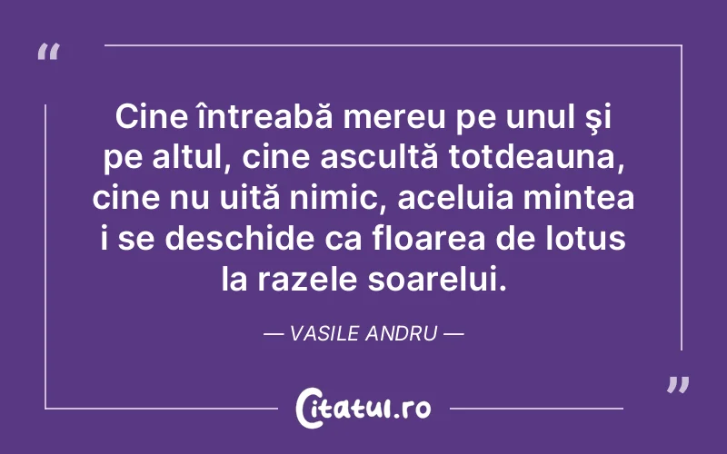 Citat Vasile Andru - citate viata
