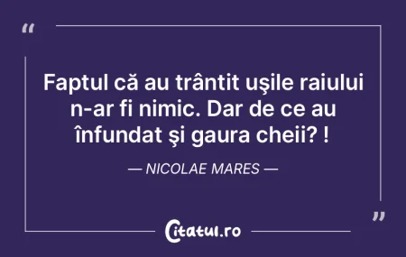 E deasupra tuturor, nimic nu-i mai presu... E deasupra tuturor, nimic nu-i mai presu...