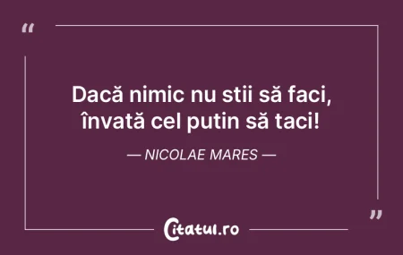 Dacă nimic n-ar valora, banii n-ar avea... Dacă nimic n-ar valora, banii n-ar avea...