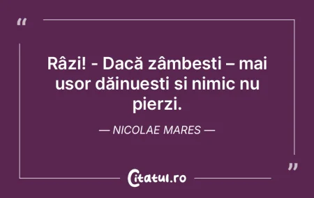 Dacă nu faci nimic, cum să știi când... Dacă nu faci nimic, cum să știi când...