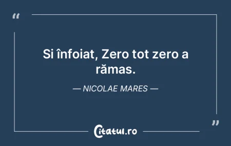 Un președinte mic /nu-i spun numele/ a ...