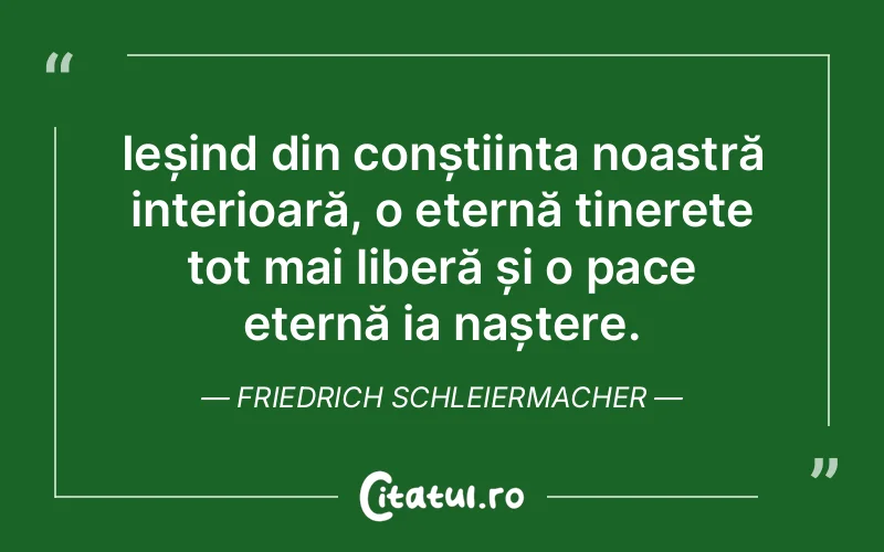 Citat Friedrich Schleiermacher - citate viata
