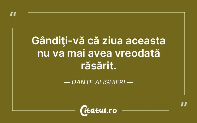 Citat Dante Alighieri - citate viata
