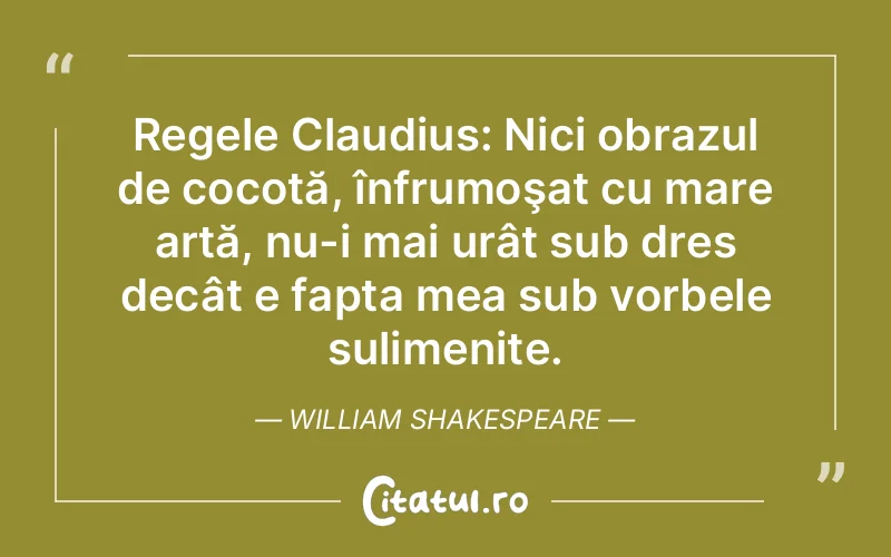 Citat William Shakespeare - citate viata