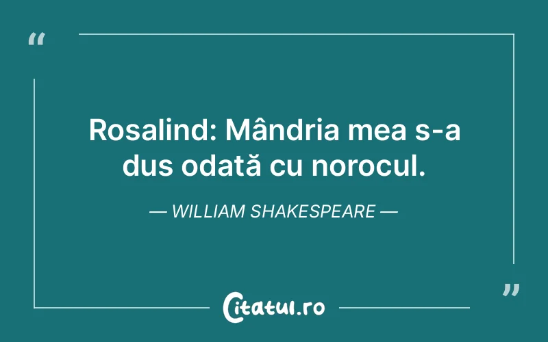 Citat William Shakespeare - citate viata