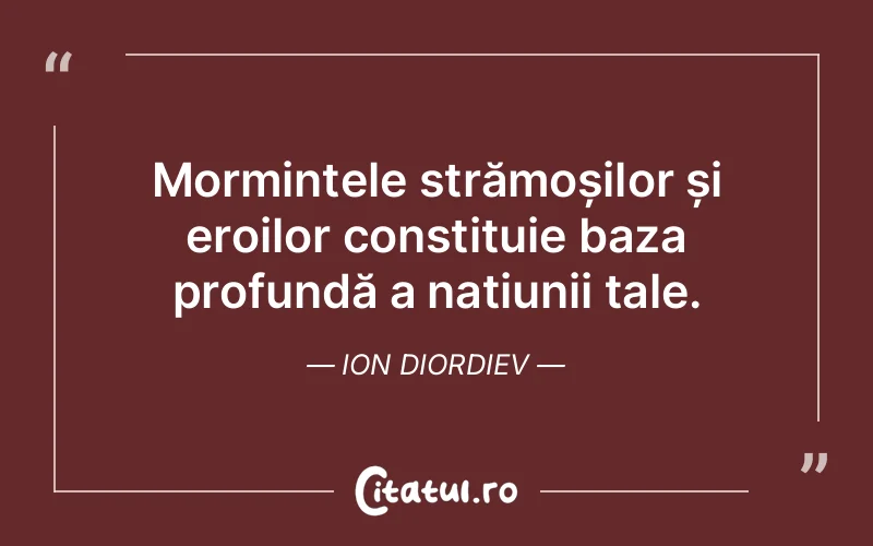 Citat Ion Diordiev - citate viata