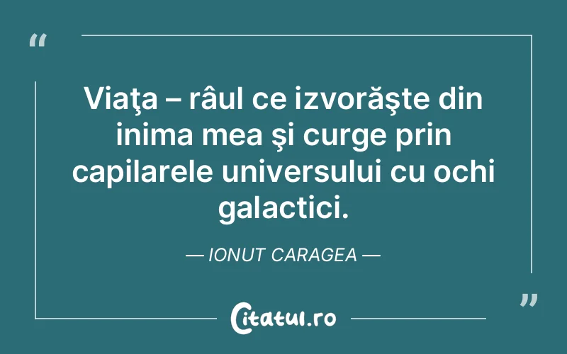 Citat Ionut Caragea - citate viata