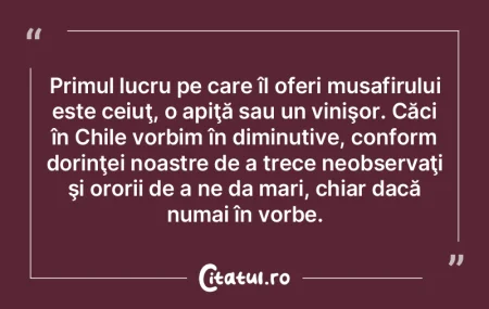 Chilienele, chiar cele mai bogate, nu-ş...