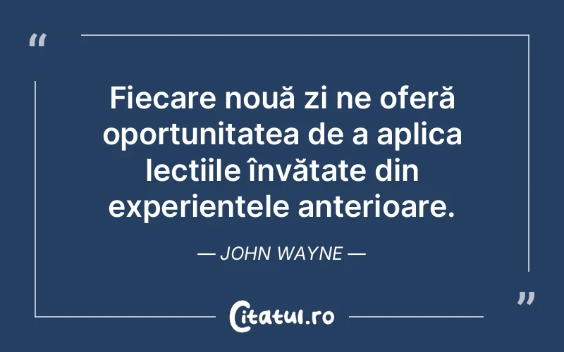 Citat John Wayne - citate viata