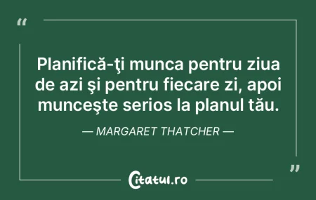 Politica a început în ziua în care pr...