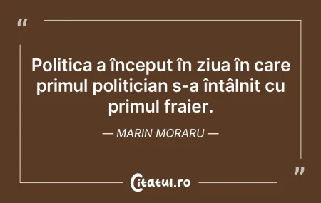 Părerea mea e că un ţăran chiar dac�...