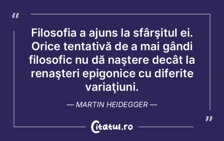 Cea mai mare temere a mea: repetiţia. M...