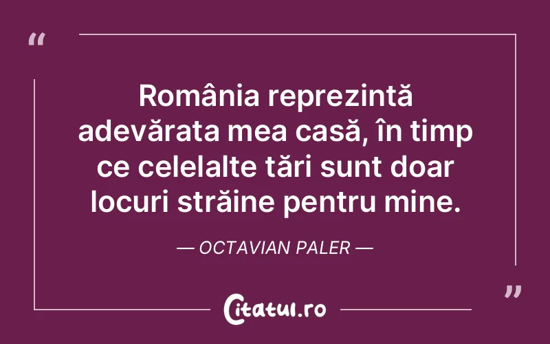 Citat Octavian Paler - citate viata