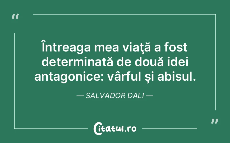 Citat Salvador Dali - citate viata