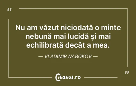 Totul pentru mine este vizual; acesta es...