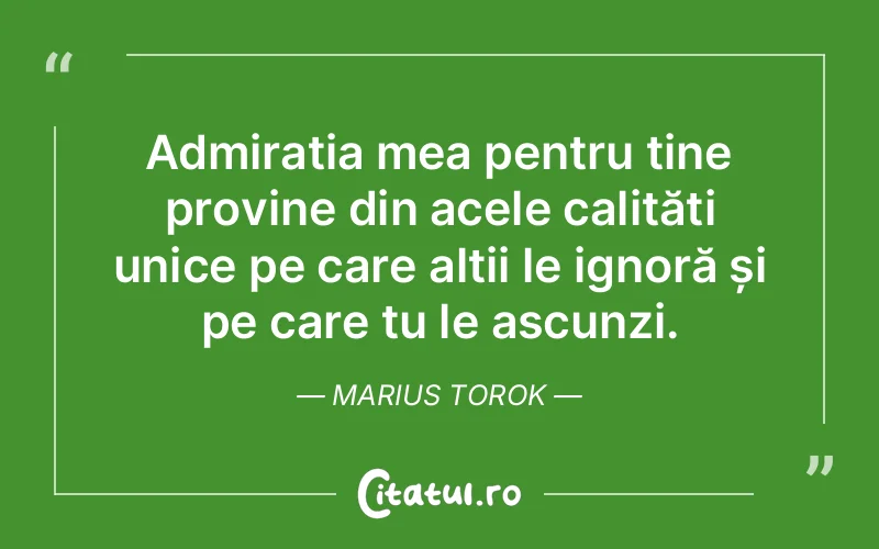Citat Marius Torok - citate viata