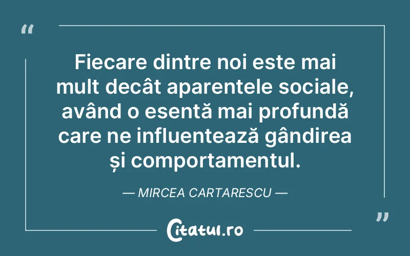 Citat Mircea Cartarescu - citate viata