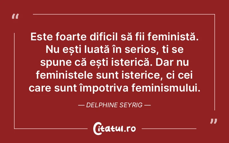 Citat Delphine Seyrig - citate viata