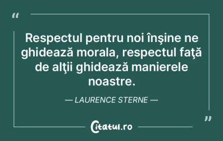 În final am realizat că recunoştinţa...