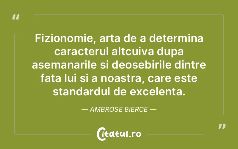 Citat Ambrose Bierce - citate viata