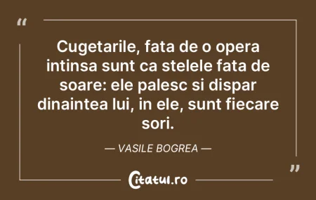 Daca ai indoieli asupra ta, nu le da pe ...