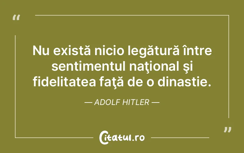 Citat Adolf Hitler - citate viata