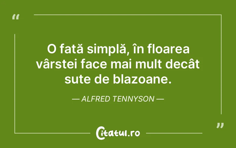 Citat Alfred Tennyson - citate viata