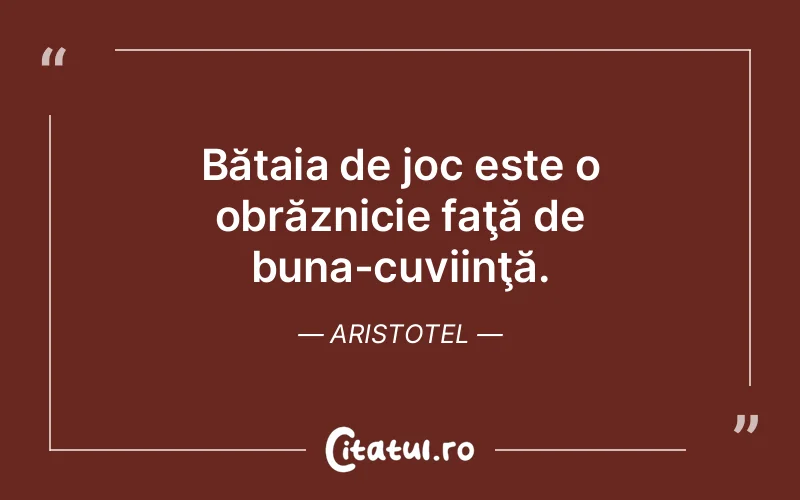 Citat Aristotel - citate viata