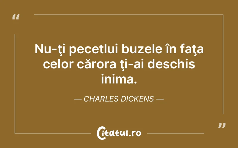 Citat Charles Dickens - citate viata