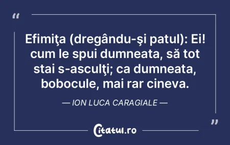 În faţa binelui obştesc, se cade să ...
