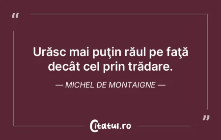 E o slăbiciune să cedezi în faţa rel...