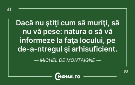 Se cuvine să fii prudent cu stima faţ�...