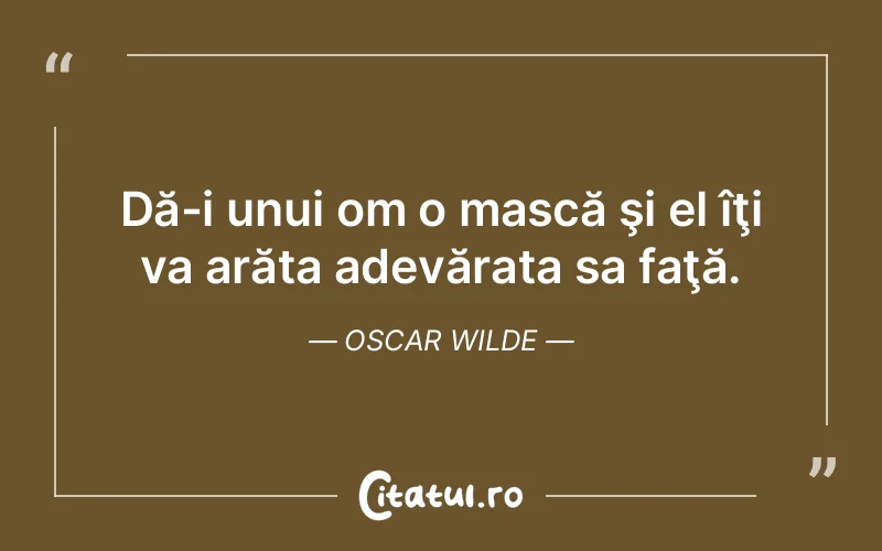 Citat Oscar Wilde - citate viata