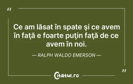 Simte răspunderea ce o porţi faţă de...