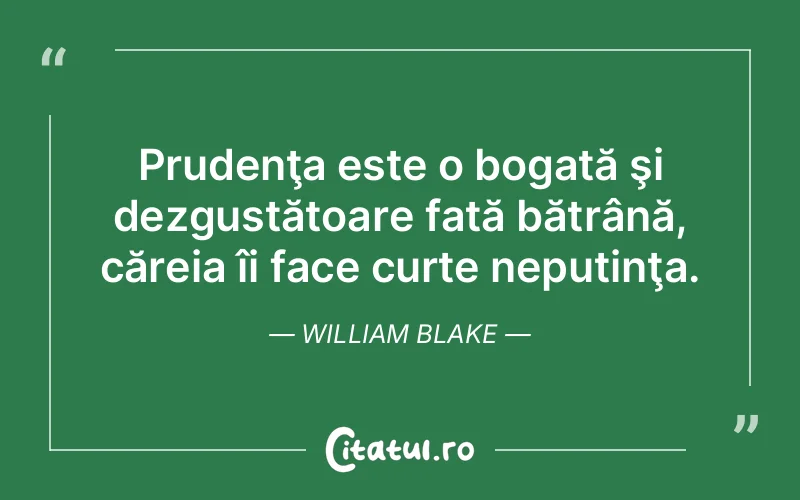Citat William Blake - citate viata