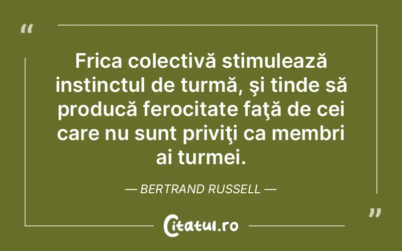 Citat Bertrand Russell - citate viata
