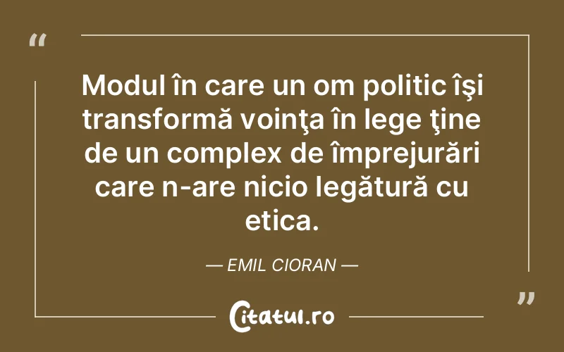 Citat Emil Cioran - citate viata
