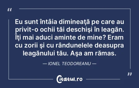 Imoralitatea nu poate fi decât o consec...