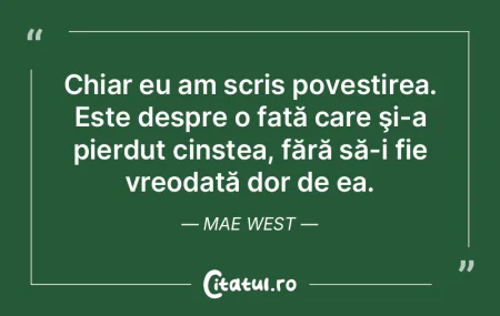 În faţa camerei mă simt solid, satisf...